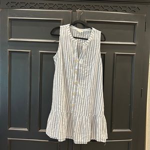 EUC Cotton Bleu dress- M
